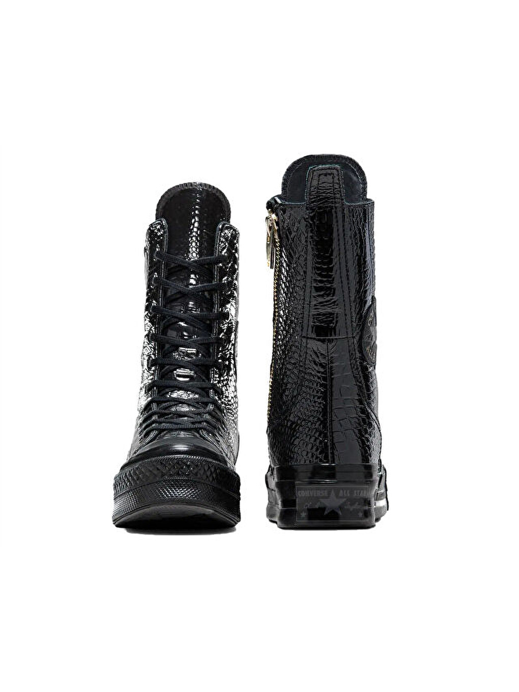 Chuck 70 Plus Kadın Günlük Ayakkabı A09381c Siyah-3