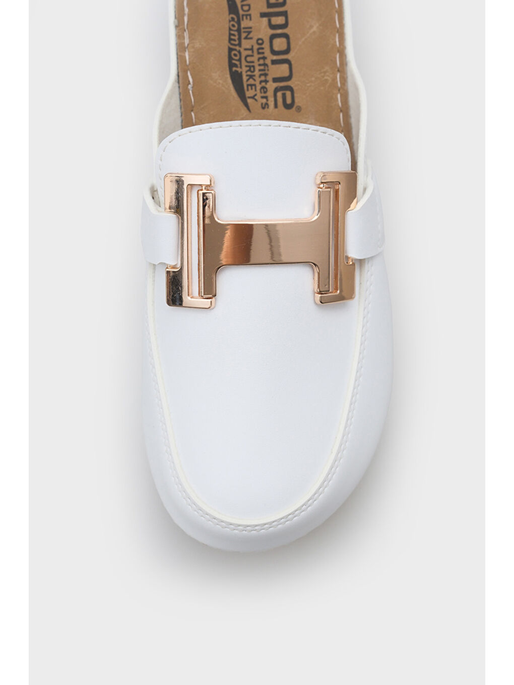 Beyaz Justin 612005 Kadın Terlik-2