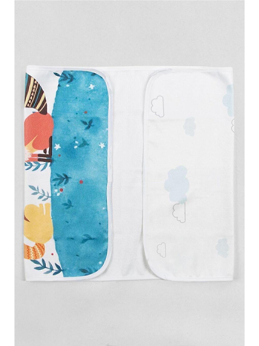 Beyaz İzci Ayı Havlu 50x90-3