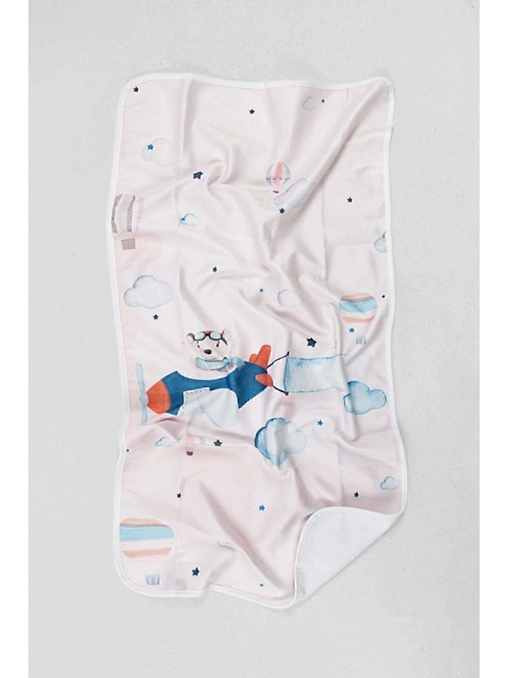Pembe Pilot Ayı Havlu 50x90