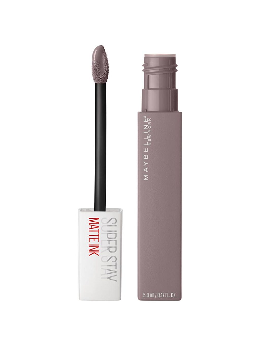 MAYBELLINE NEWYORK Gri Super Stay Matte Ink Unnude Likit Mat Ruj - 90 Huntress - Gri - 2