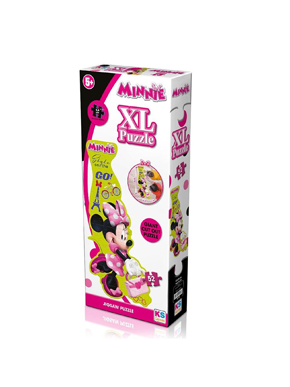 KS GAMES Renksiz Minnie Mause XL Puzzle 10703