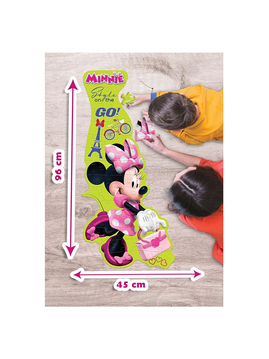 KS GAMES Renksiz Minnie Mause XL Puzzle 10703 - 1