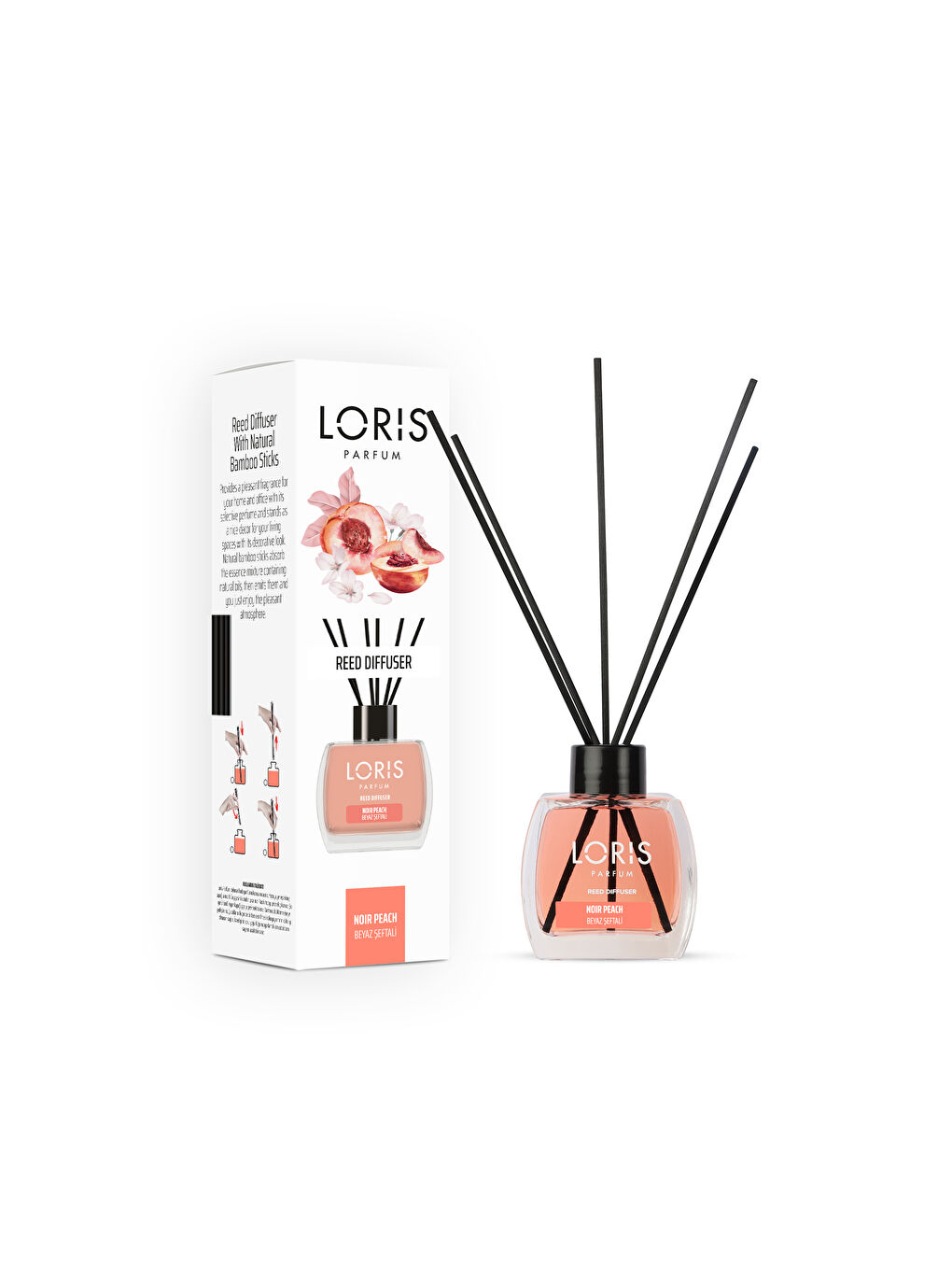 Renksiz Beyaz Şeftali (Noir Peach) Oda Kokusu 120 ML