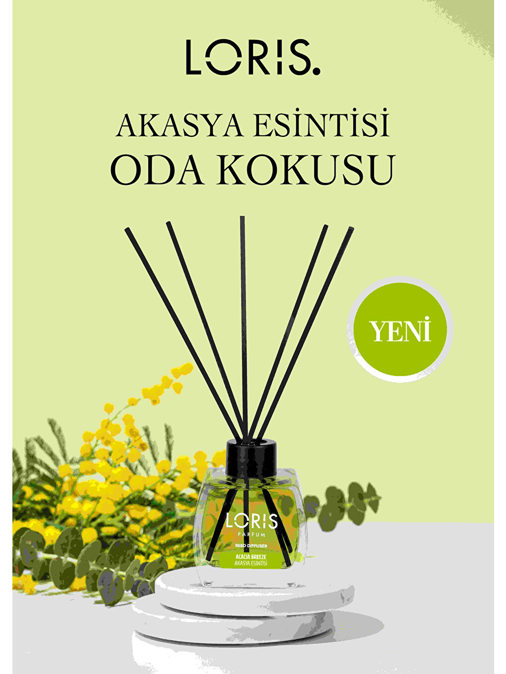 Renksiz Akasya Esintisi Çubuklu Oda Kokusu 120 ML-1