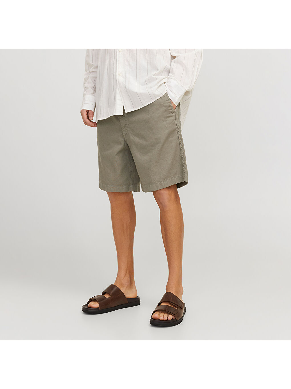 Jaiden Campaign Hybrid Bondi Erkek Haki Şort