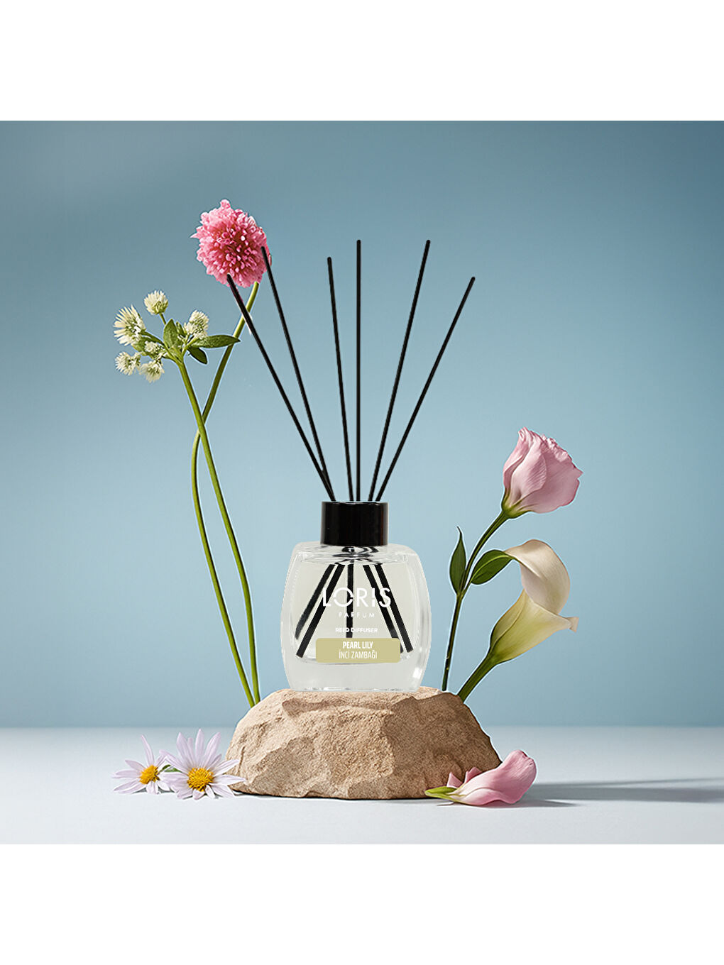 Renksiz İnci Zambağı Çubuklu Oda Kokusu 120 ML-1