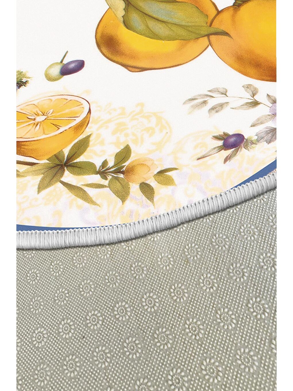 Karışık Dekoratif Özel Tasarım Modern Halısı 150X150 cm-3