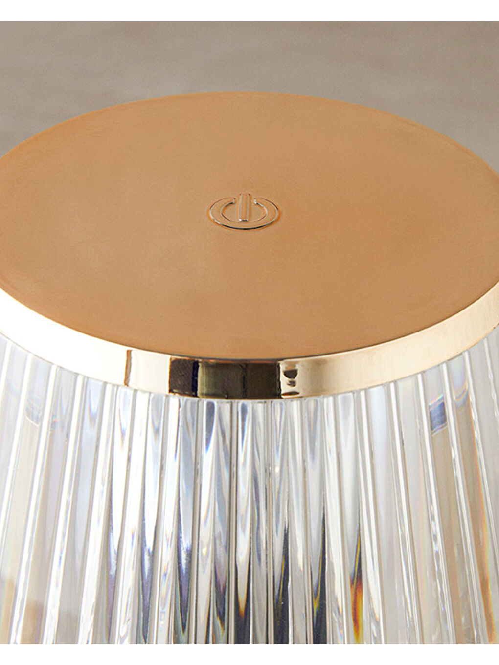 Sarı Stacy Akrilik Dekoratif Aydınlatma Gold-1