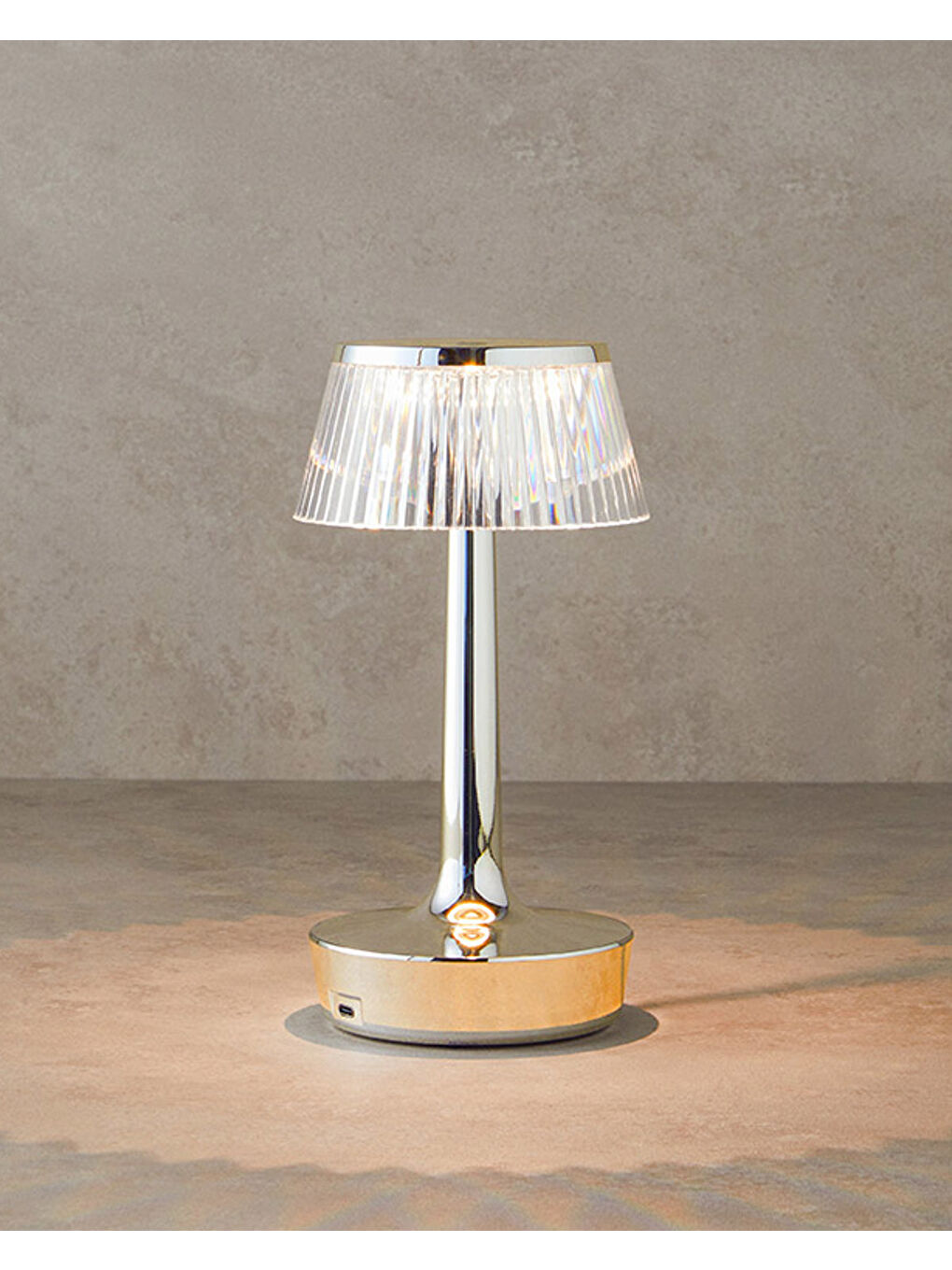 Sarı Stacy Akrilik Dekoratif Aydınlatma Gold-2