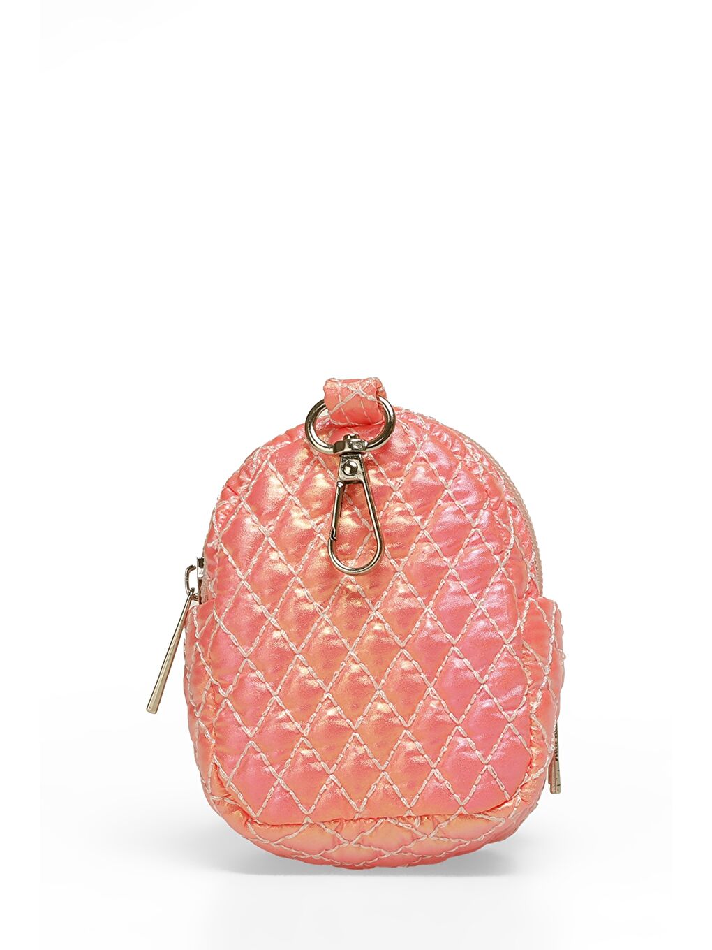 NAKISLI MINI BAG 4FX Pembe Kadın Bozuk Para Cüzdanı-1