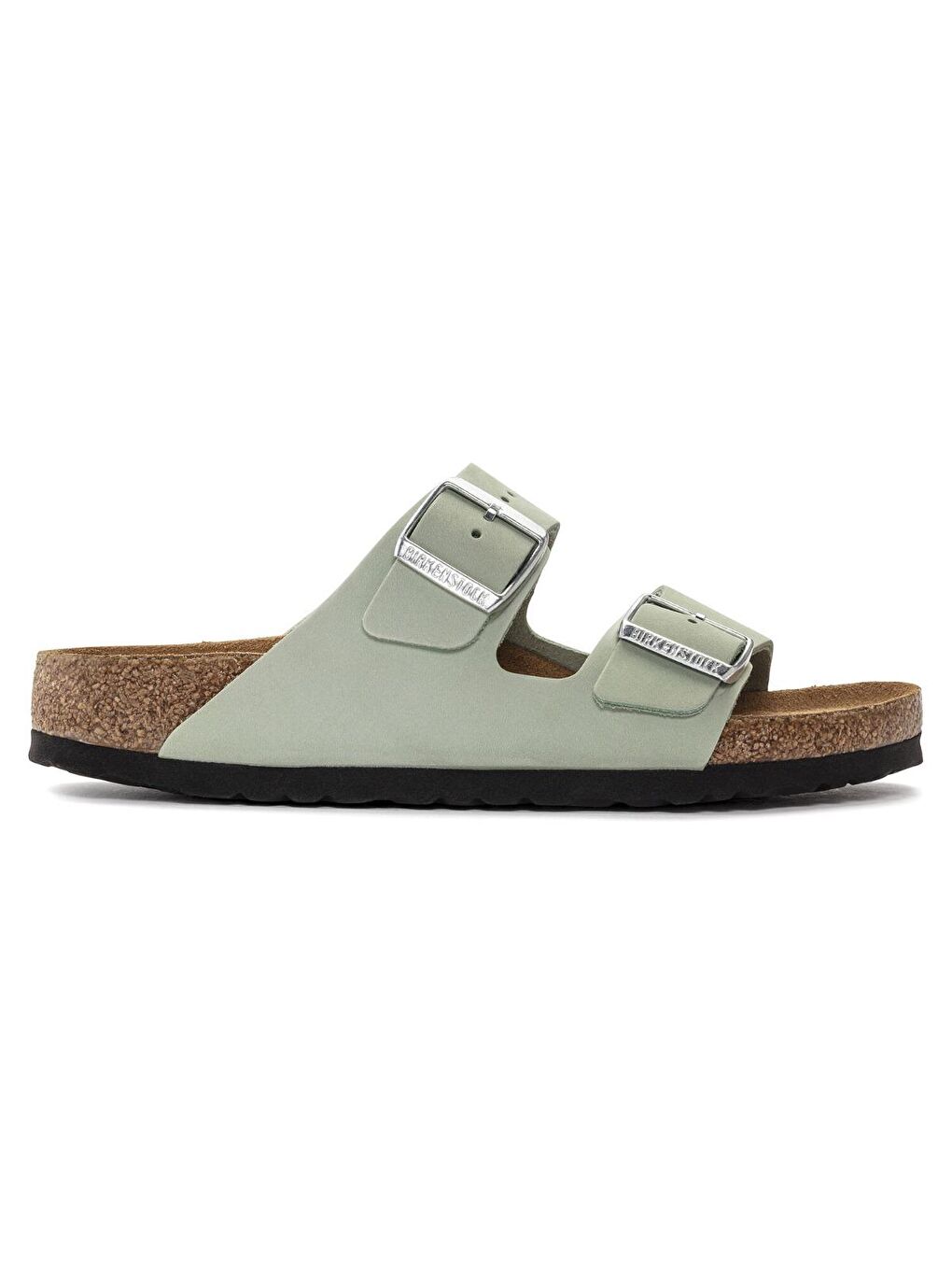 Arizona Soft Footbed Nubuck Kadın Yeşil Terlik