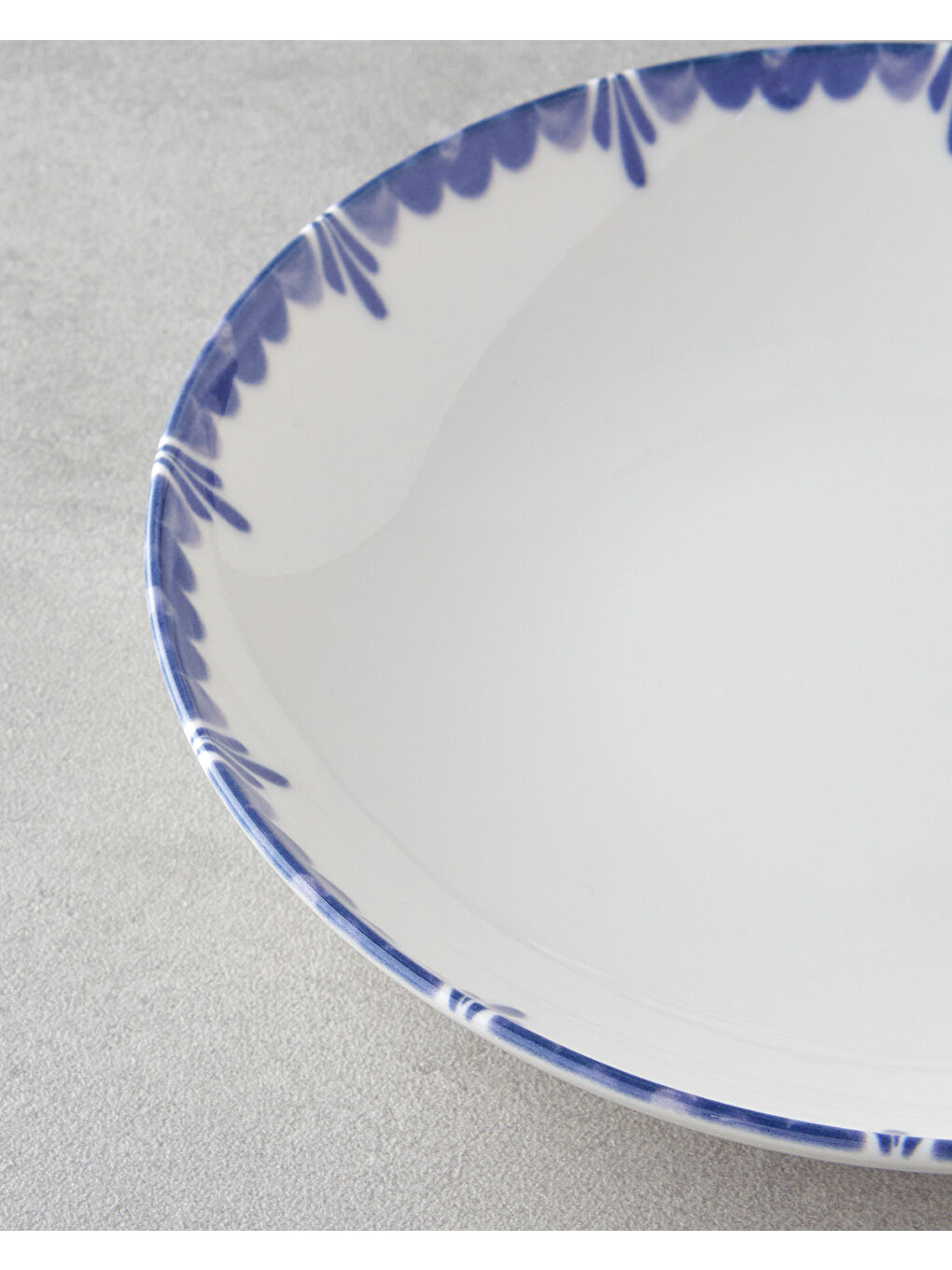 Bluebell Porselen Yemek Takımı 24 Parça 6 Kişilik Mavi-5