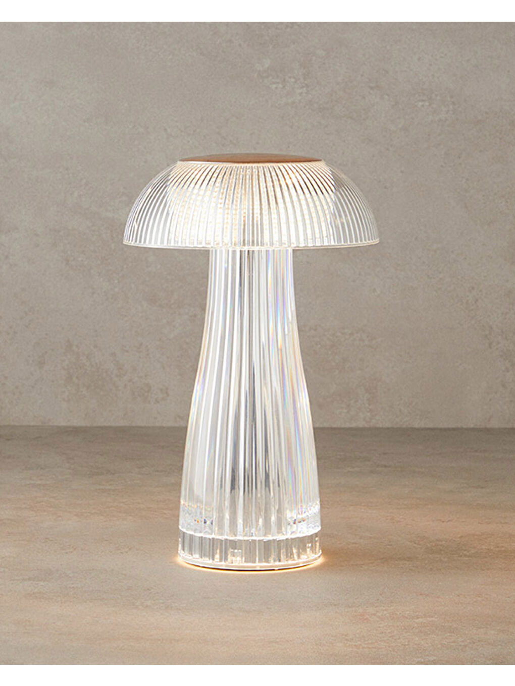 Renksiz Swita Akrilik Dekoratif Aydınlatma Şeffaf-2