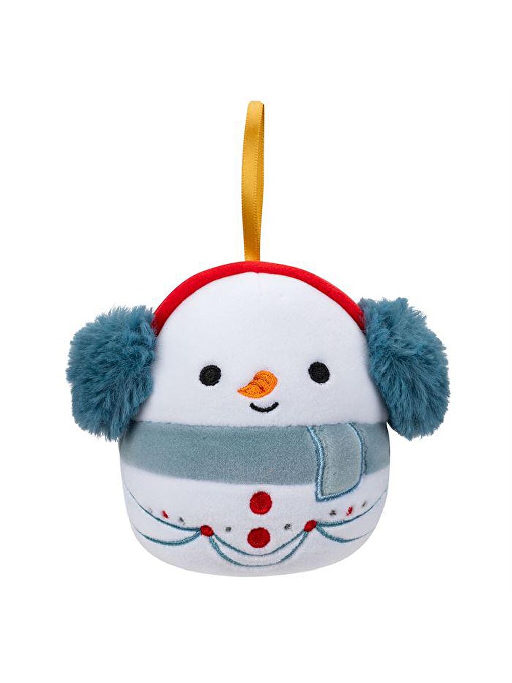 Squishmallows Karışık Yılbaşı Süsü - Kardan Adam Manny 10cm