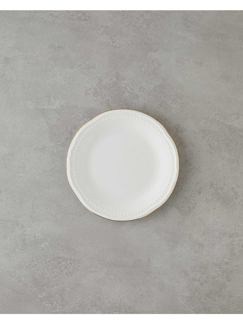 Sarı Livia Porselen Yemek Takımı 24 Parça 6 Kişilik Gold-4