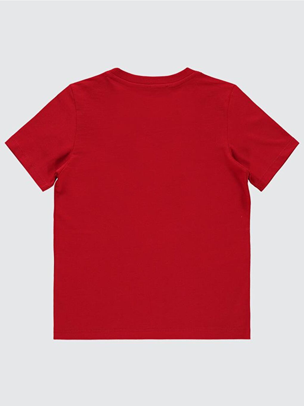 Süperman Logolu 10-13 Yaş Tişört - Kırmızı11-12 Yaş-1