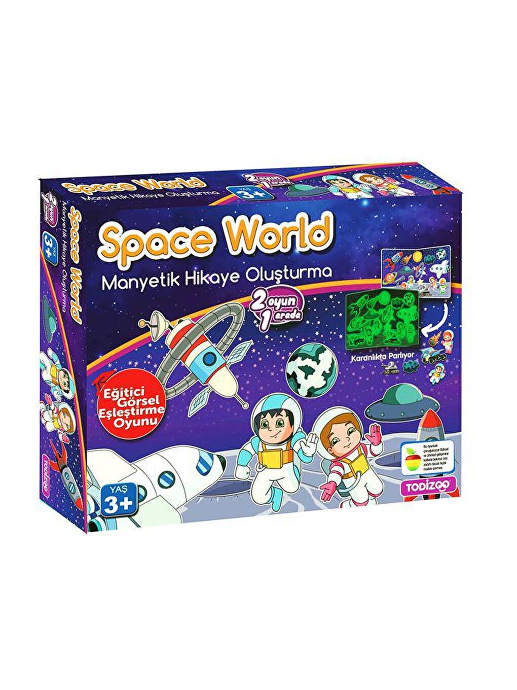 Space World Manyetik Hikaye Oluşturma