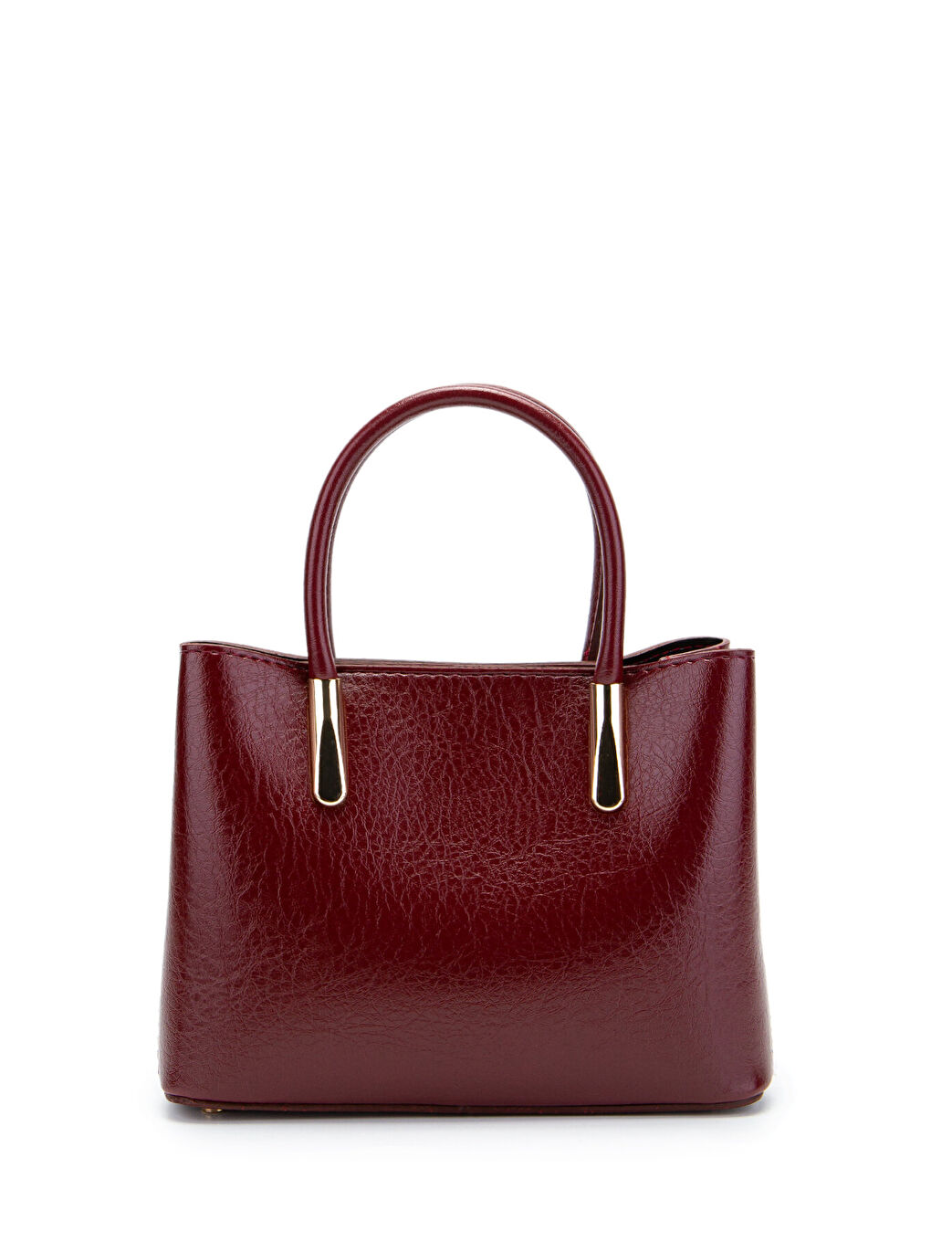 Gold Detaylı Gloria El Ve Omuz Kadın Çanta Bordo