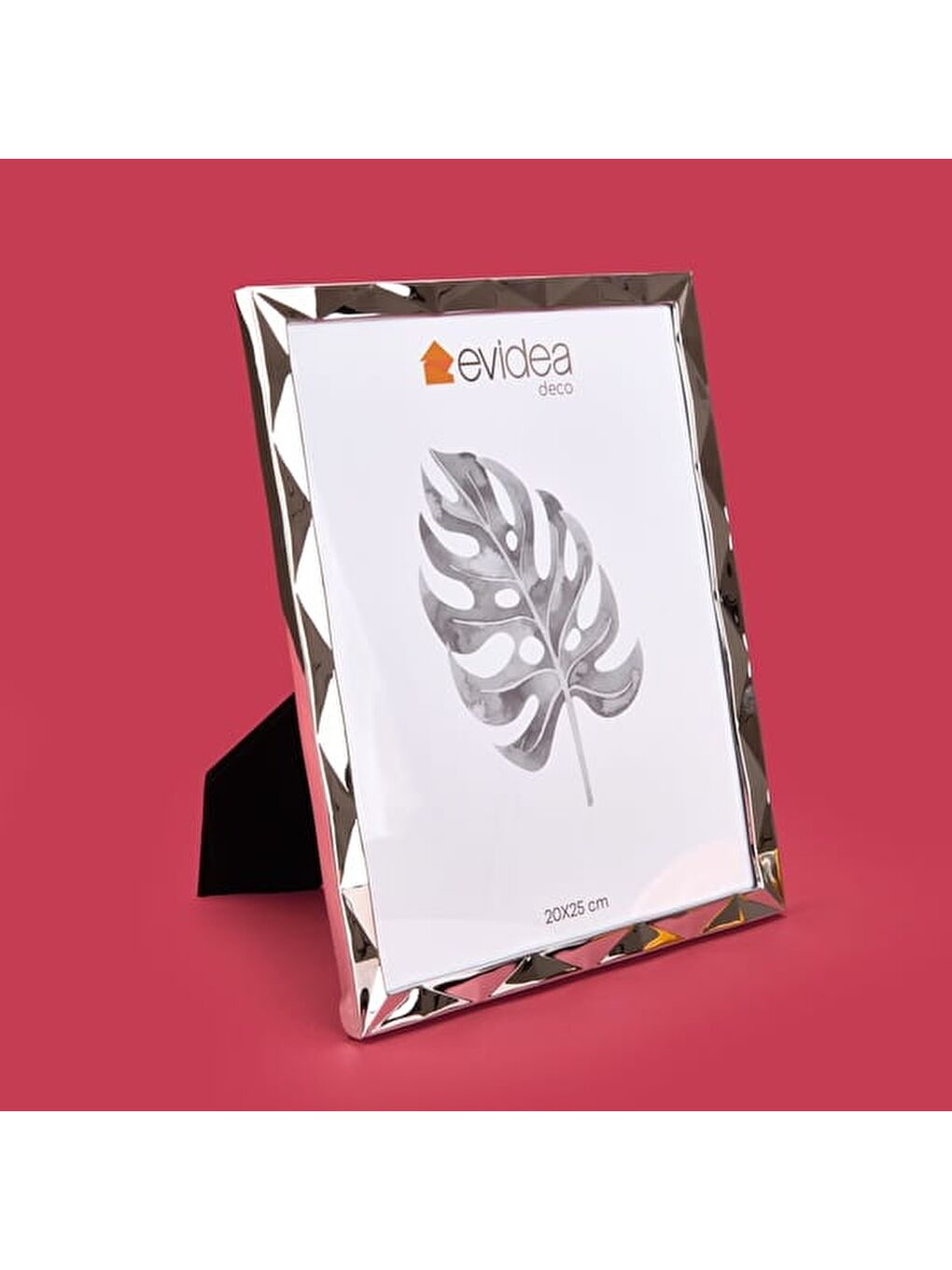 Gri Deco Sorrento Fotoğraf Çerçevesi - Silver - 20x25 cm-1