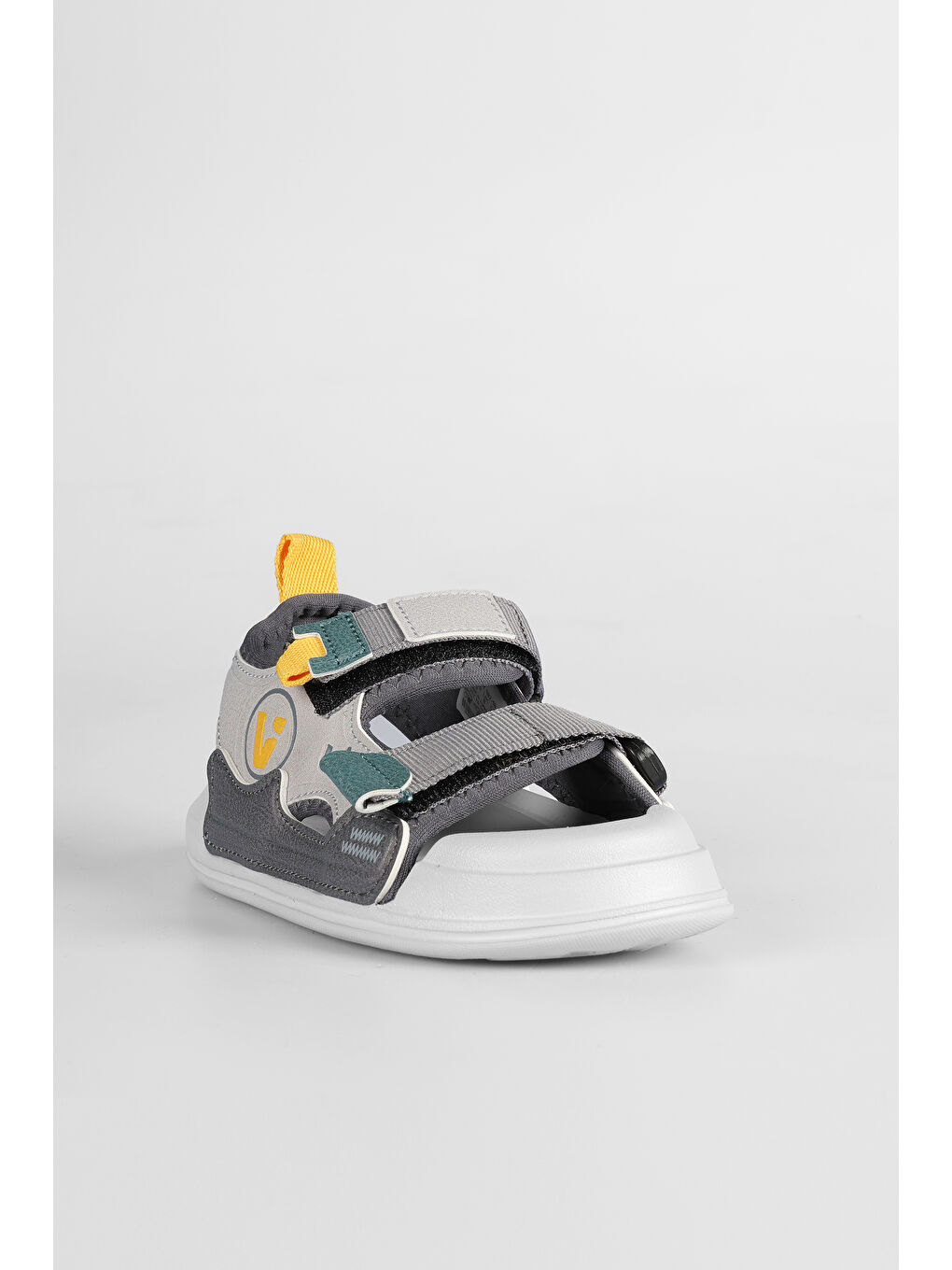 Wonder Hafif Erkek Bebek Gri Sandalet-3