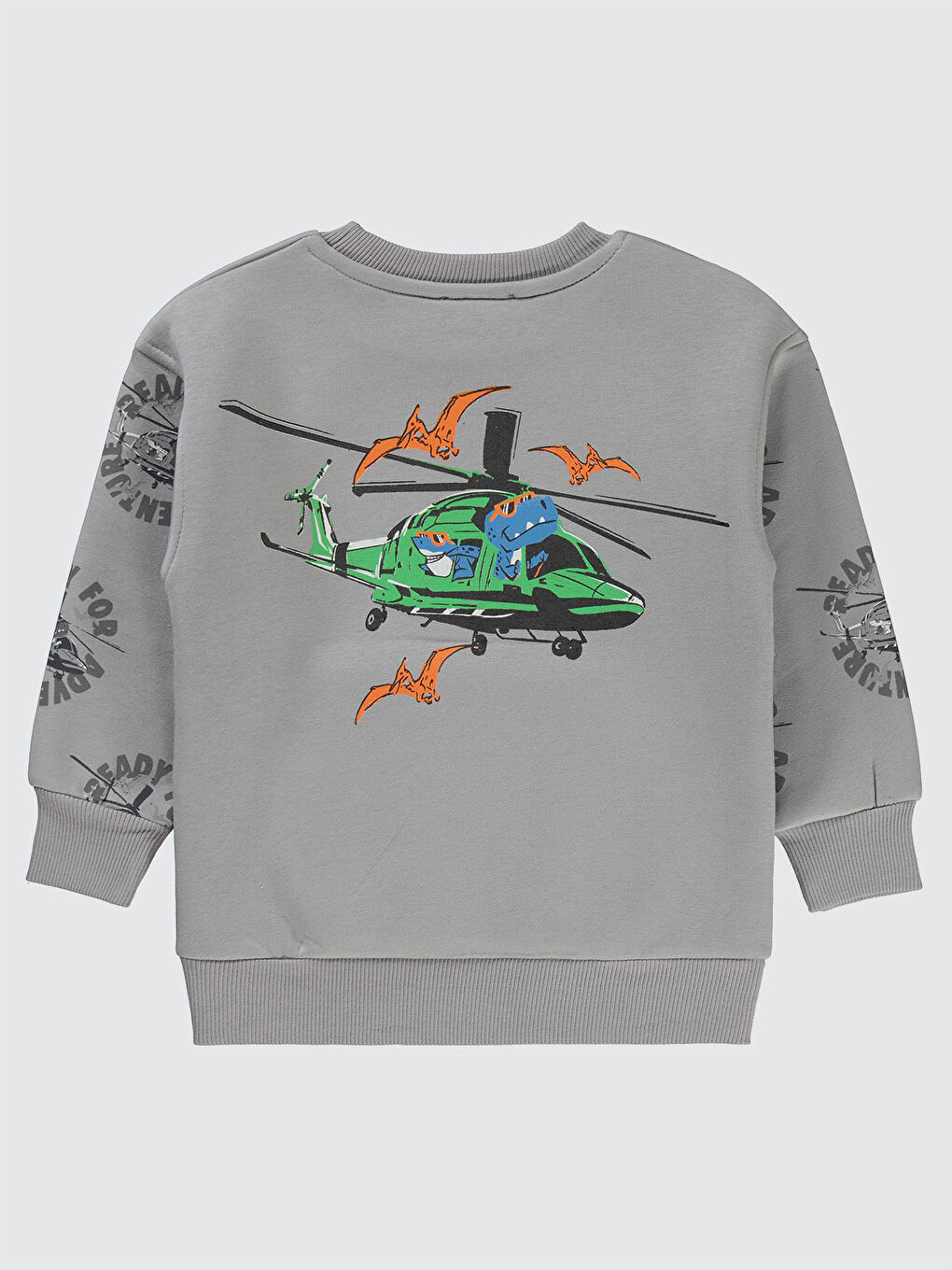 Civil Boys Erkek Çocuk Sweatshirt 2-5 Yaş Gri - 1