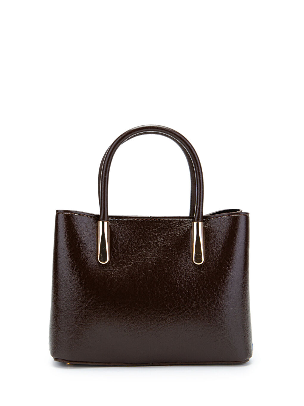 Gold Detaylı Gloria El Ve Omuz Kadın Çanta Kahverengi