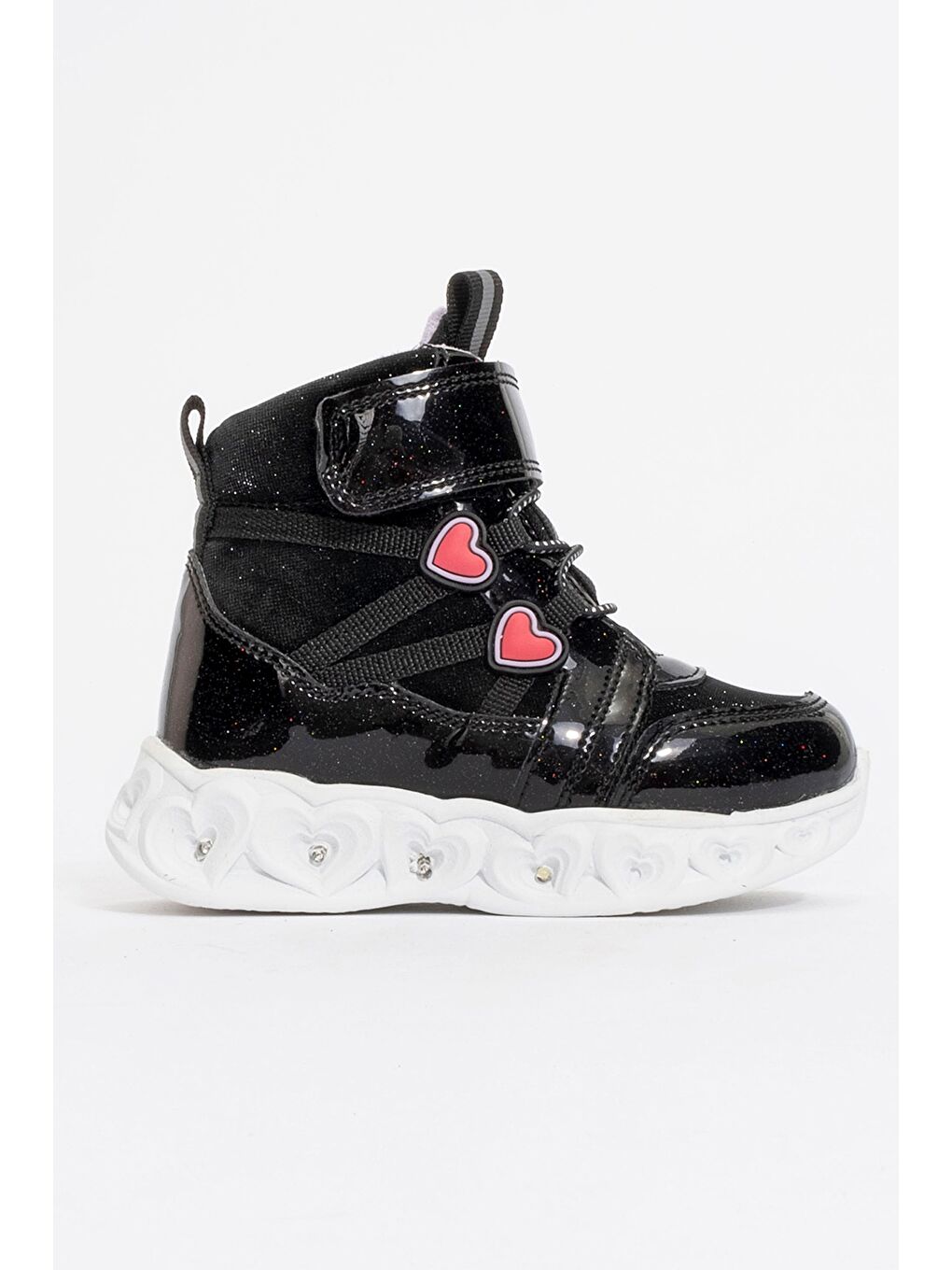 Kız Çocuk Siyah Işıklı Anatomik Günlük Spor Bot-3