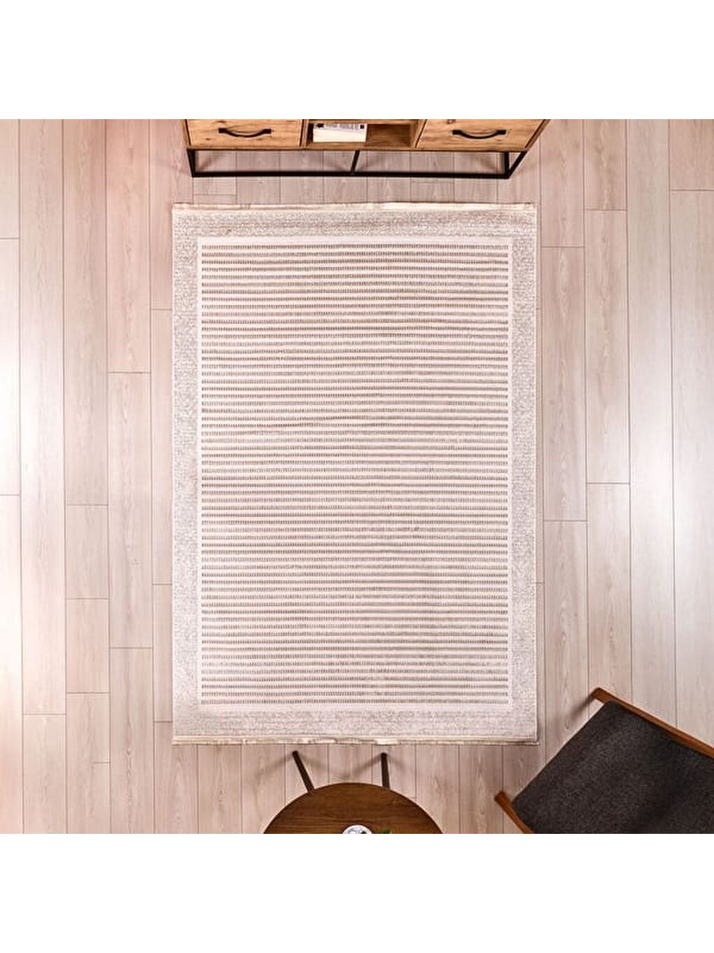 Soft Tuku Halı - Bej - 160x230 cm