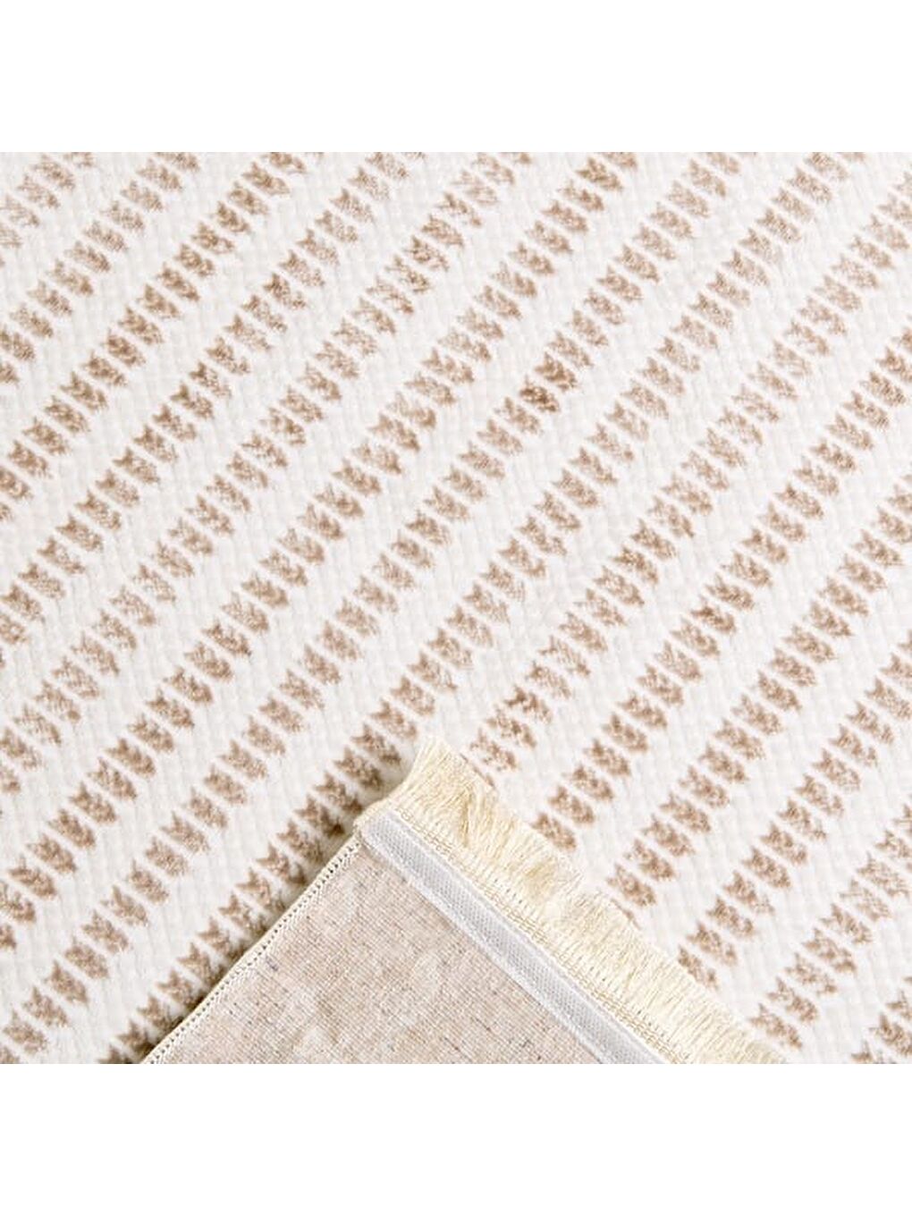 Soft Tuku Halı - Bej - 160x230 cm-2