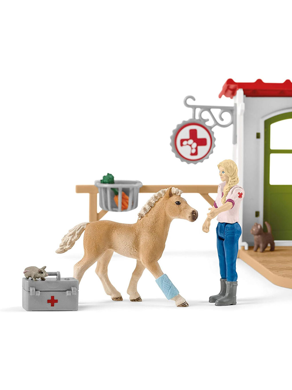 Schleich Renksiz Veteriner Seti 42502 - 1