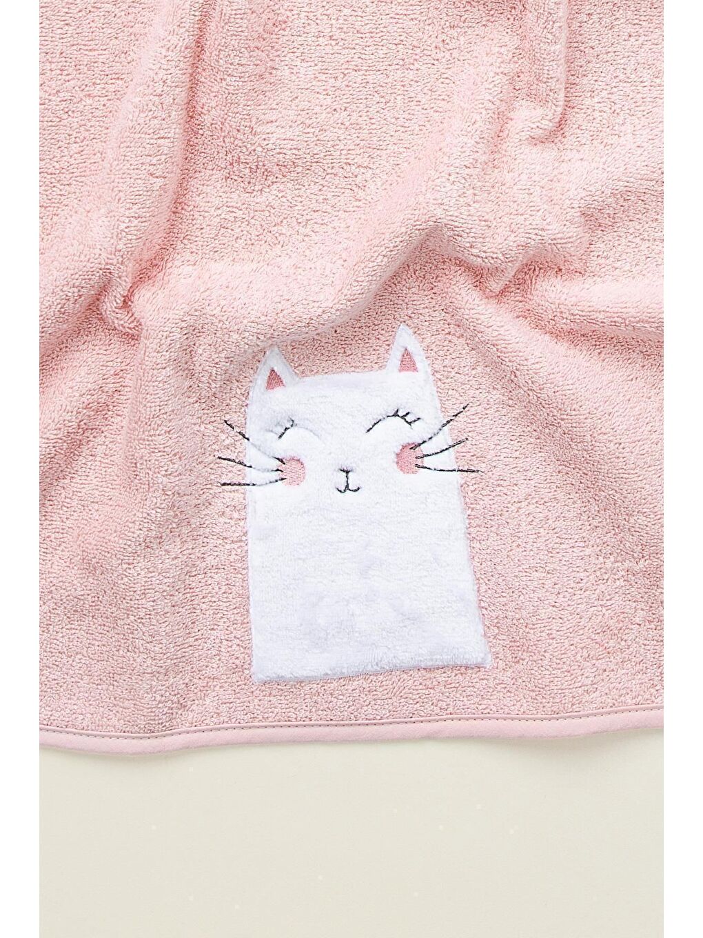 Pembe Kitty Havlu 50x75-2