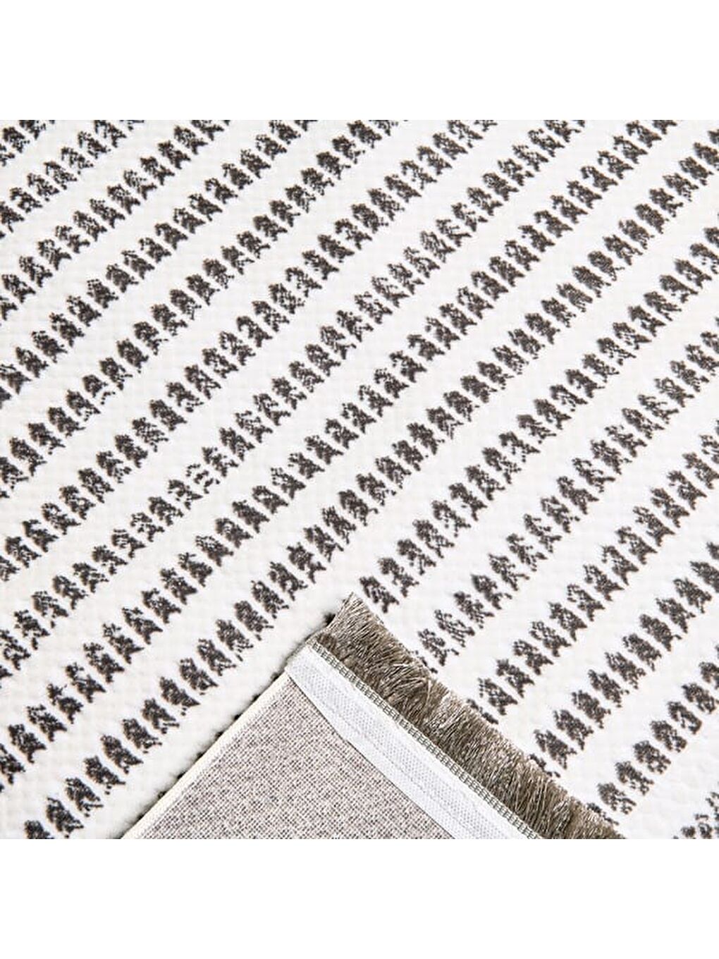 Soft Tuku Halı - Gri - 120x180 cm-2