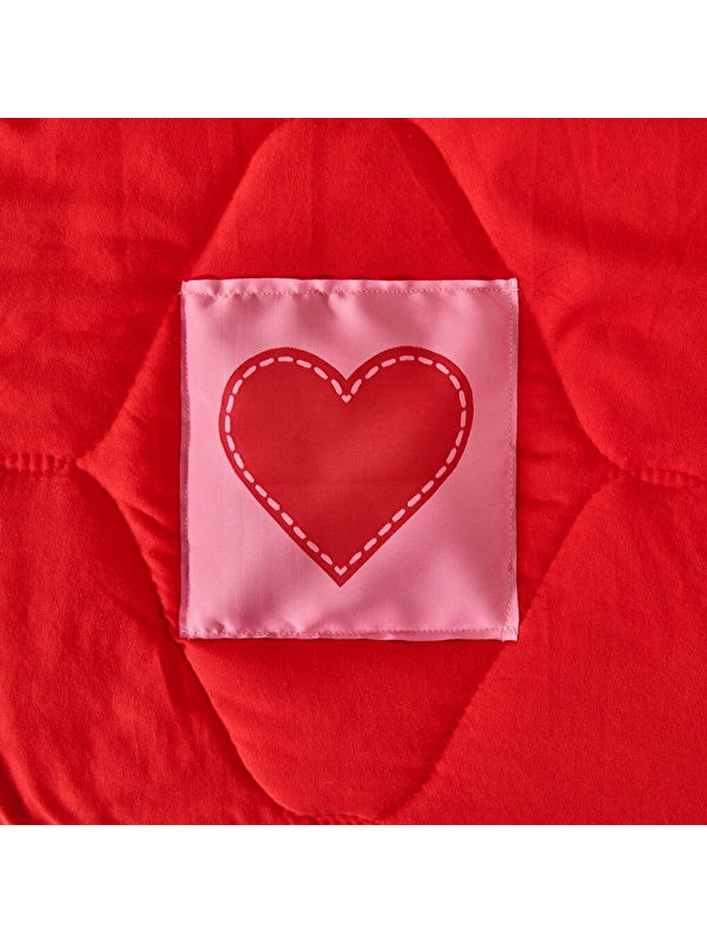 Soft Konfor Tek Kişilik Uyku Seti - Kırmızı / Pembe-4