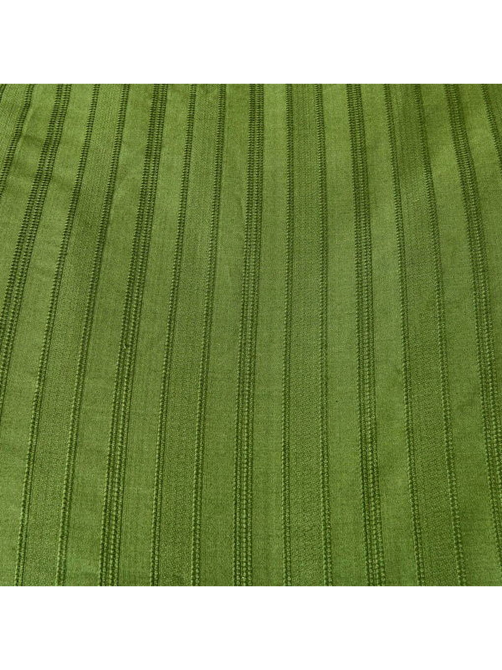 Soft Dobby Weave Çift Kişilik Nevresim Takımı - Haki-3