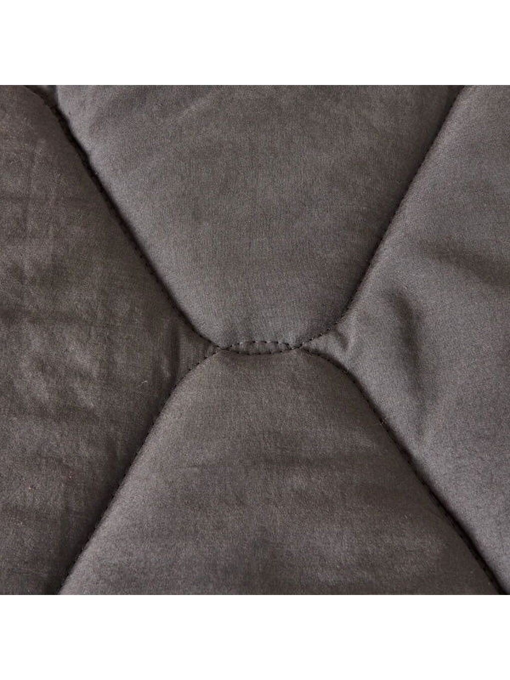 Soft Tek Kişilik Uyku Seti - Antrasit / Gri-2