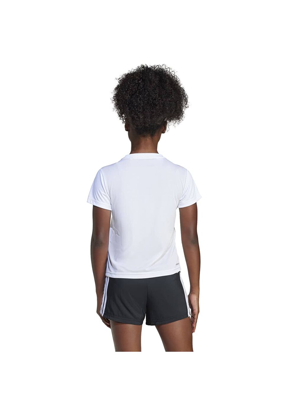 Train Essentials Kız Çocuk Beyaz Tişört-1