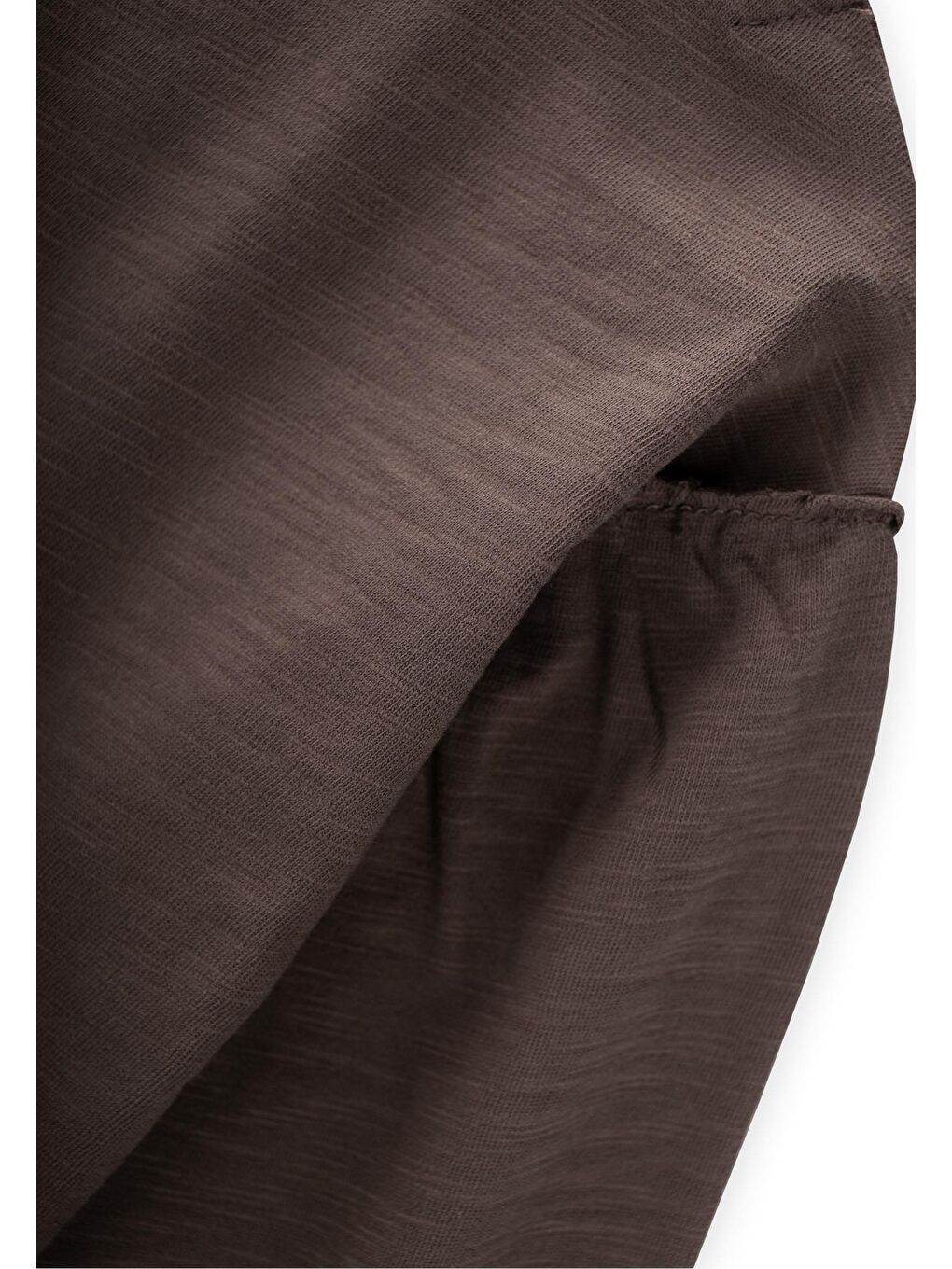 Bej Fırçalı Rustik Uzun Kollu T-Shırt 1-7 Yaş Vizon-2