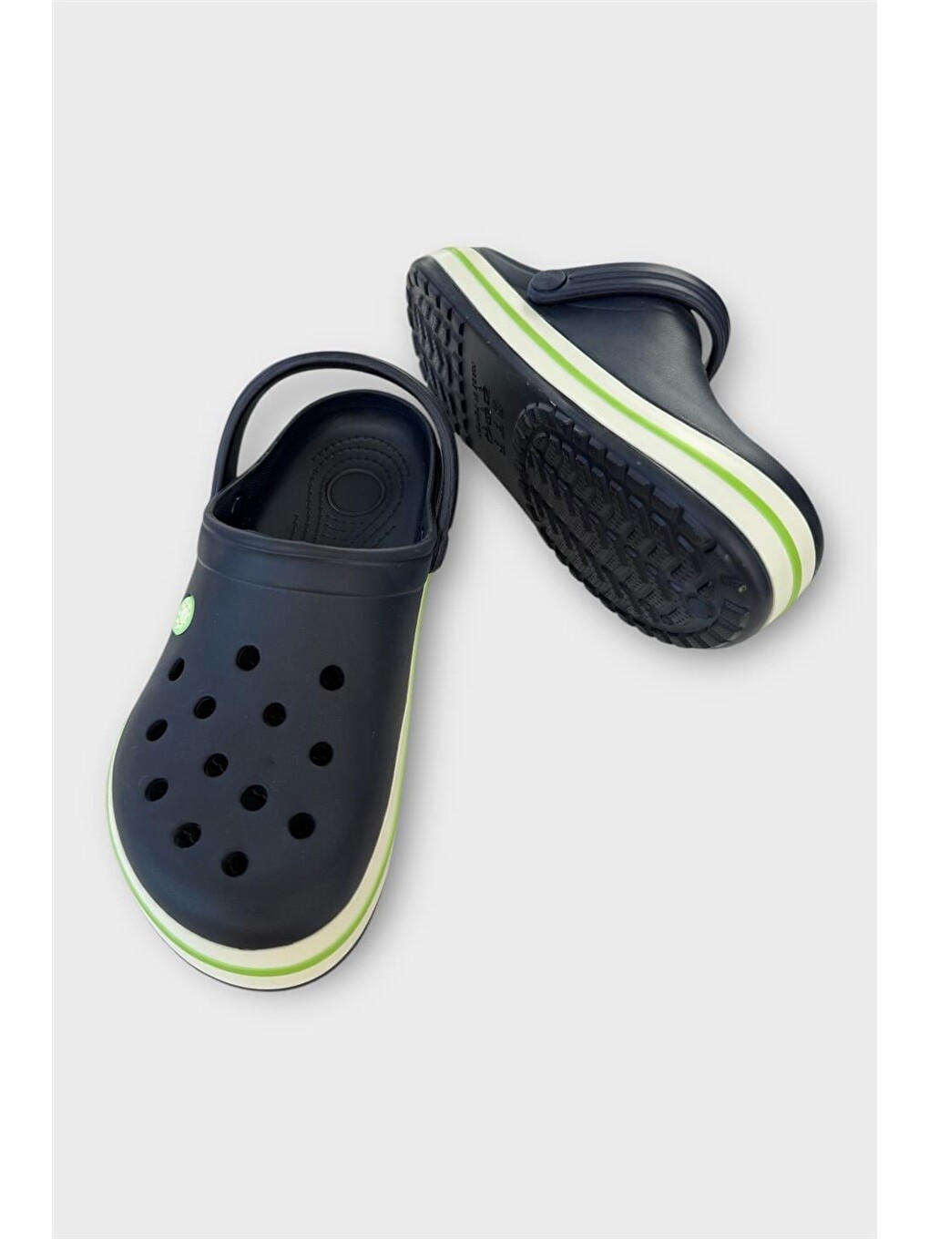 Lacivert Unisex Comfort Hafif Medikal Hemşire Sabo Terlik Lacİvert - Yeşİl-3