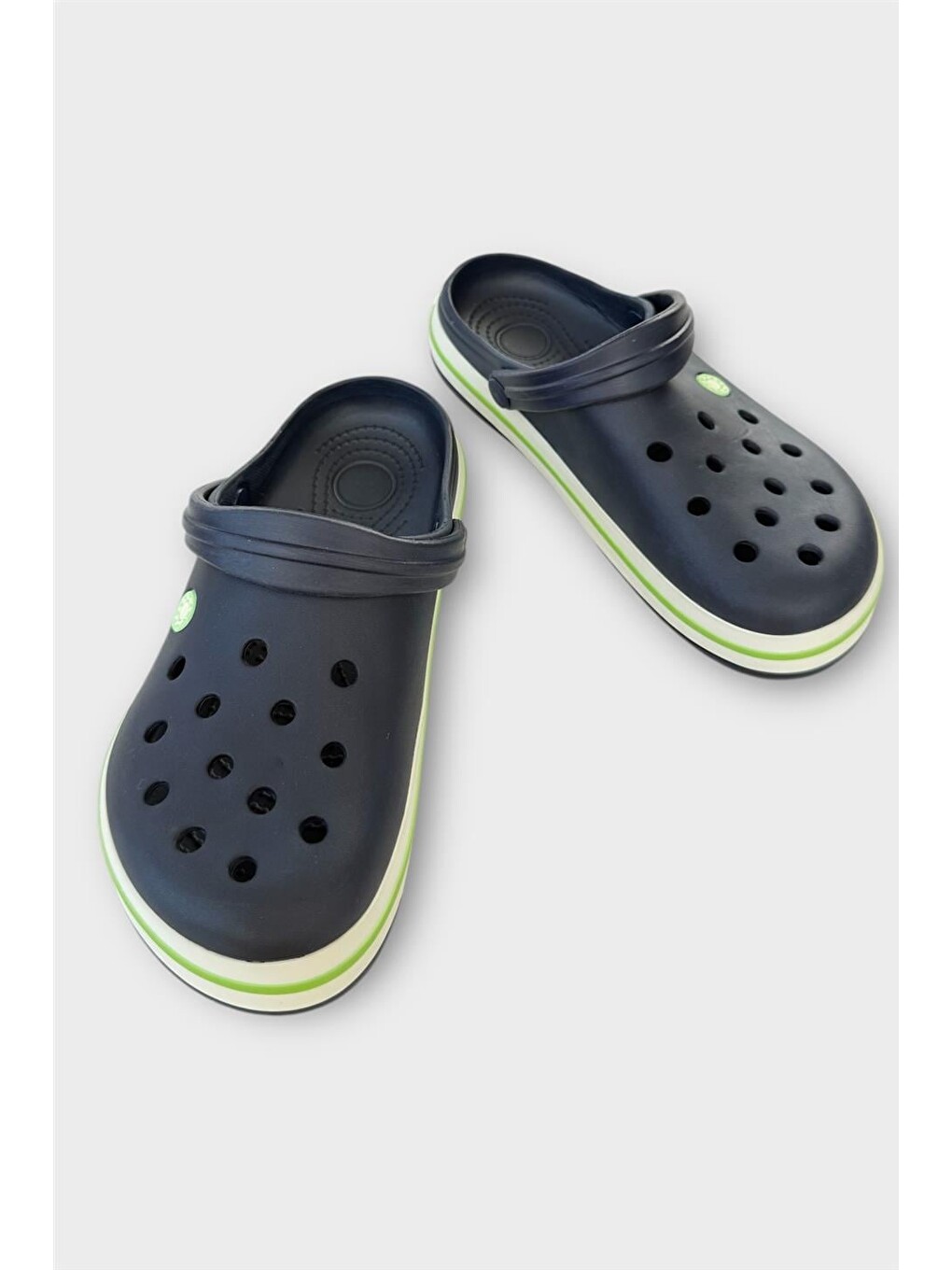 Lacivert Unisex Comfort Hafif Medikal Hemşire Sabo Terlik Lacİvert - Yeşİl-4