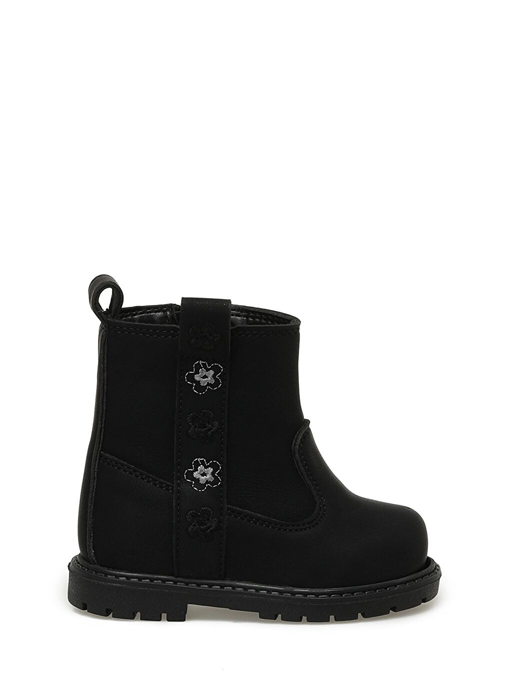 LOUIS.B 3PR Siyah Kız Çocuk Biker Bot-1