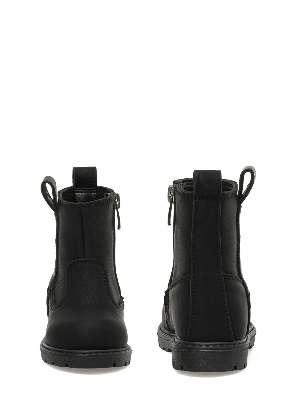 LOUIS.B 3PR Siyah Kız Çocuk Biker Bot-4