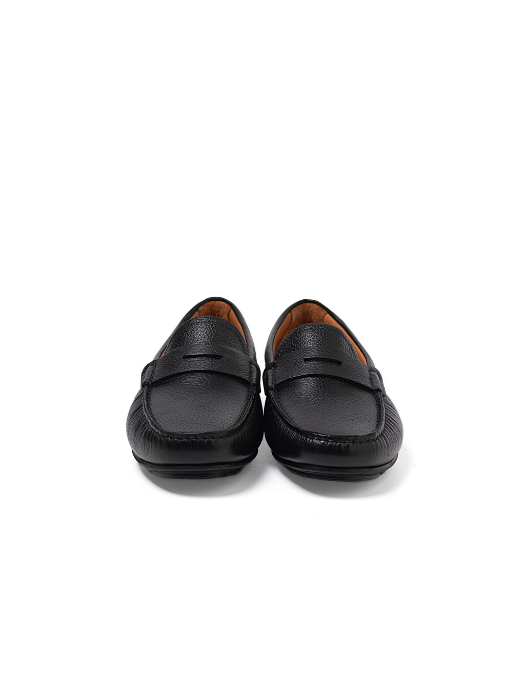 Erkek Siyah Loafer OG-570 Siyah Flother-4