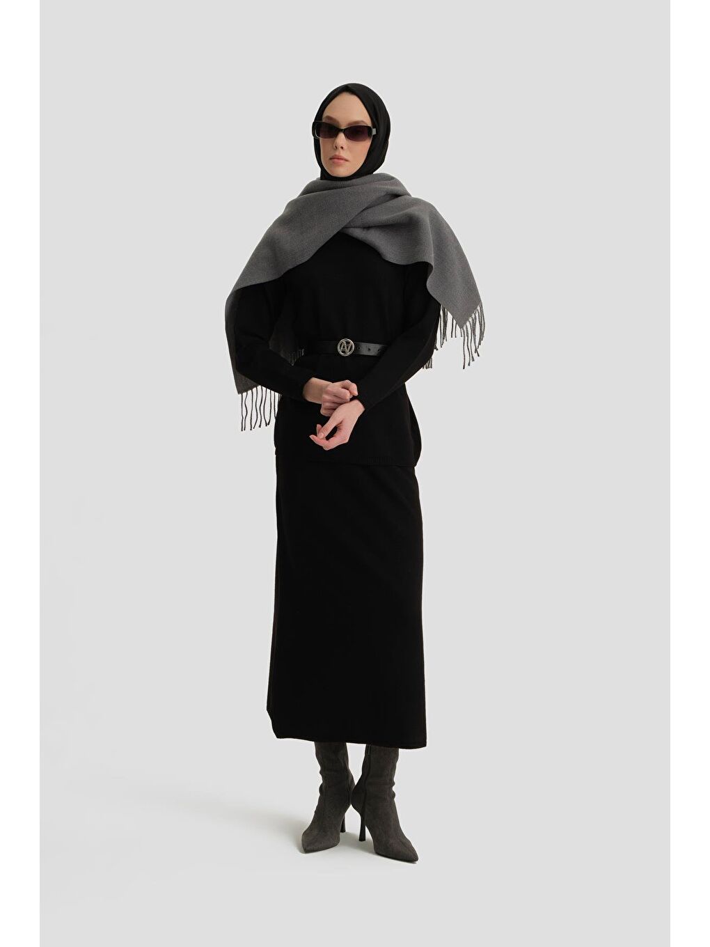 Basic Triko Takım 24Kd4222 Siyah-1