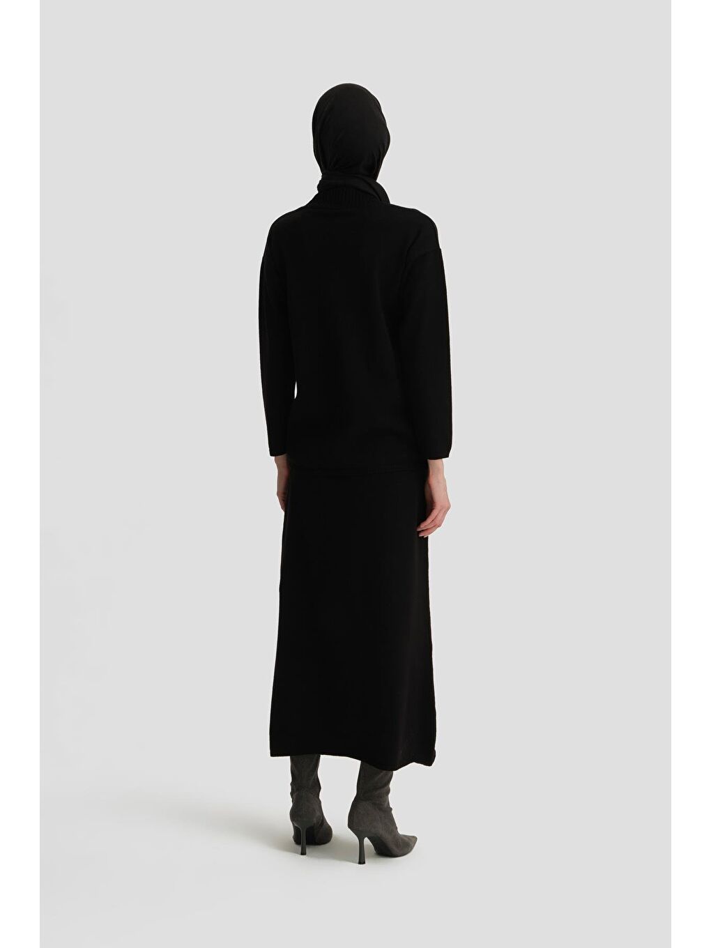 Basic Triko Takım 24Kd4222 Siyah-2