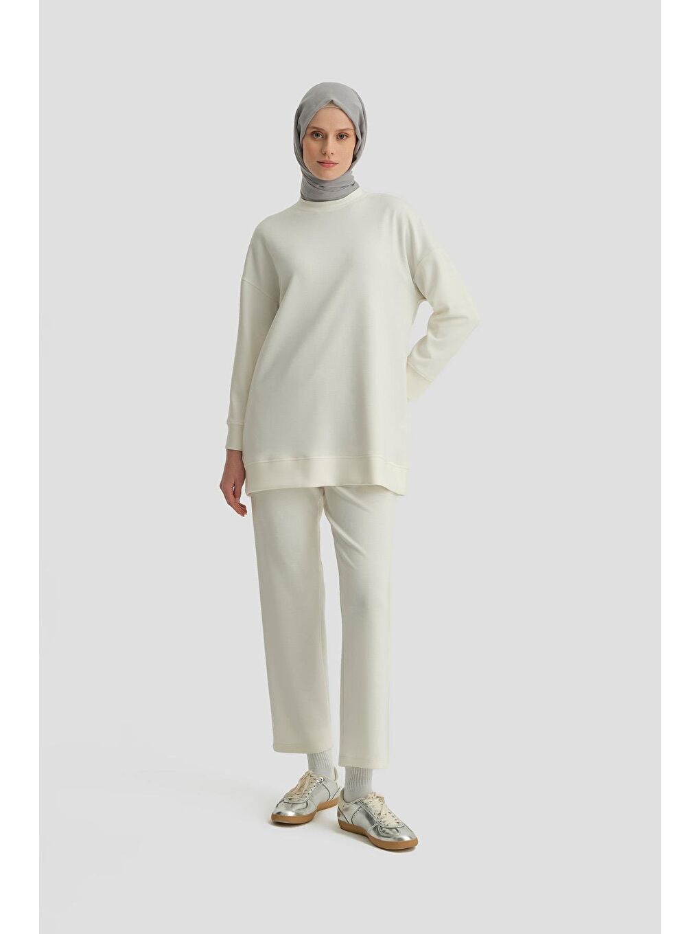 Örme Takım 24Kd4226 Beyaz