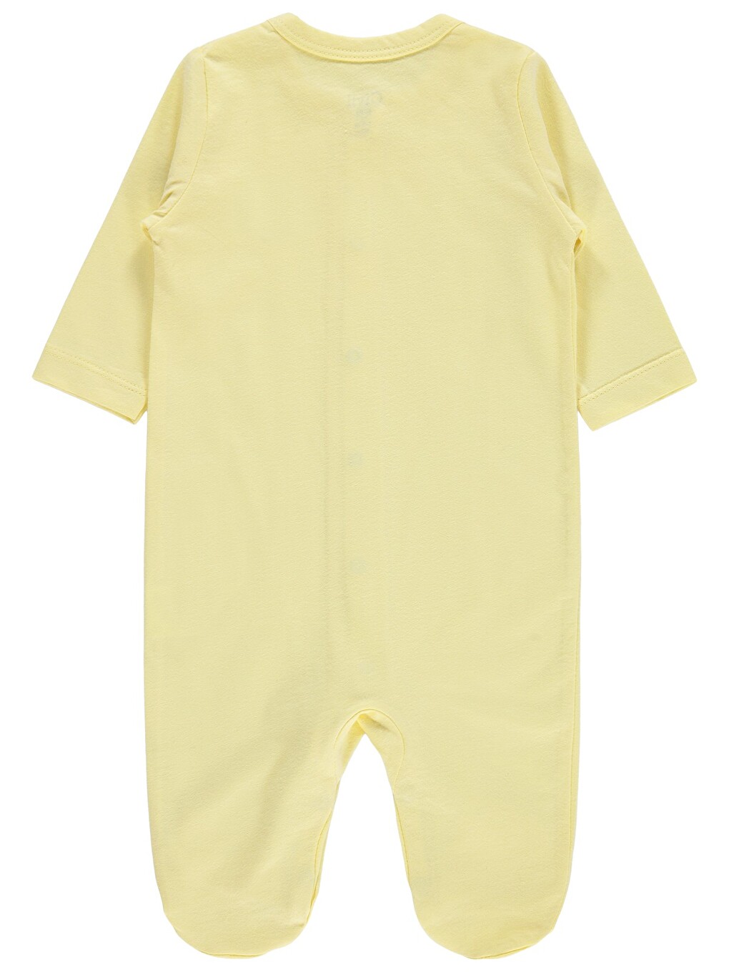Baby Yıldız Nakışlı 1-9 Ay Tulum - Sarı-1