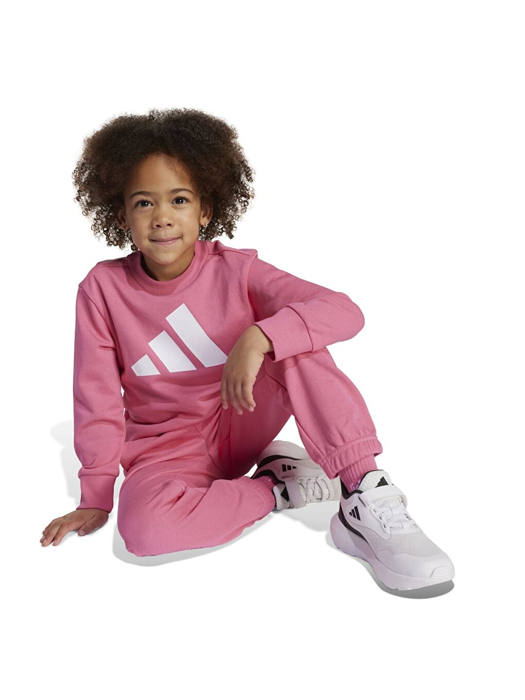 Jogger Set Bl Ft Çocuk Pembe Eşofman Takımı-2