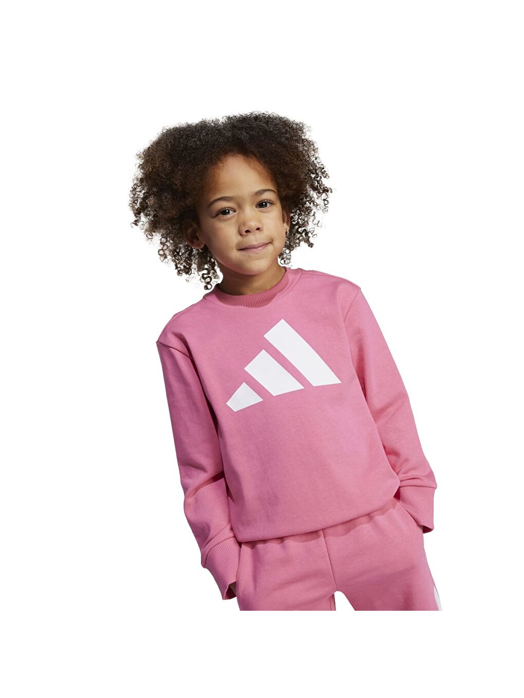 Jogger Set Bl Ft Çocuk Pembe Eşofman Takımı-3