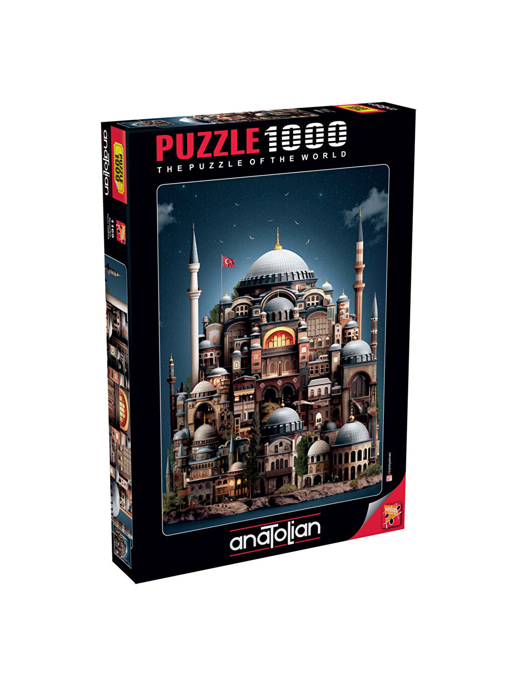 Anatolian Renksiz Puzzle 1000 Parça Ayasofya 1169